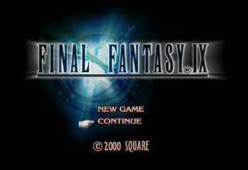Final Fantasy IX Title Screen
